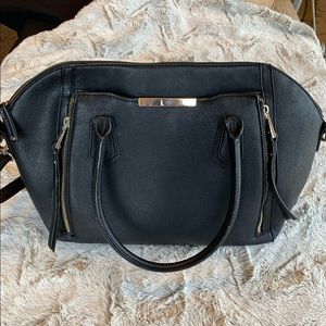 Mossimo Black and Gold Structured Purse